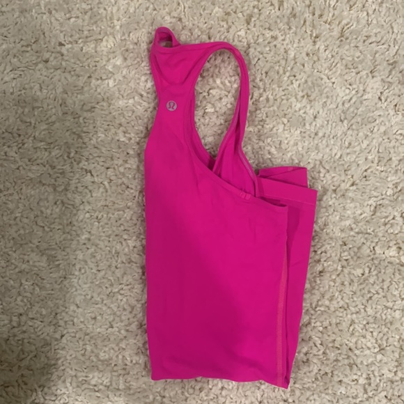 Pink Lululemon tank - Picture 2 of 2